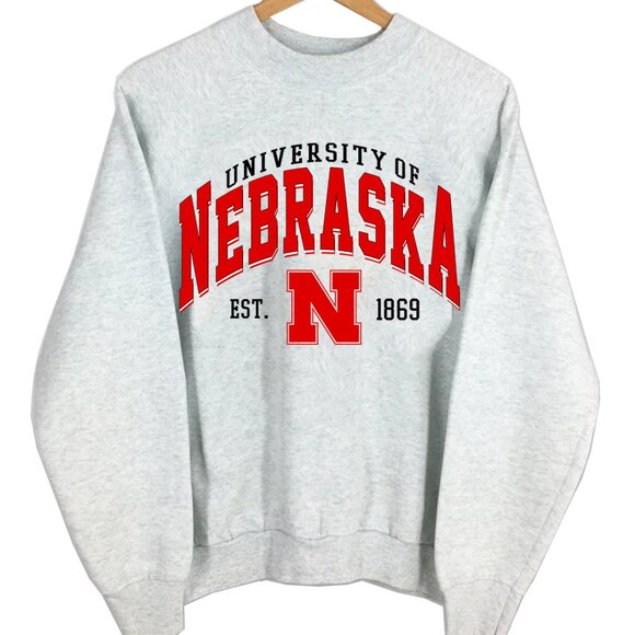 Nebraska Cornhuskers Sweatshirt 1869 University Of Nebraska Huskers Sweatshirt - Picture 1 of 2